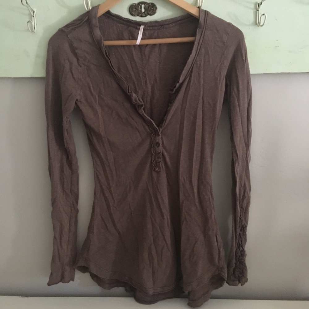 Free people long sleeve top
